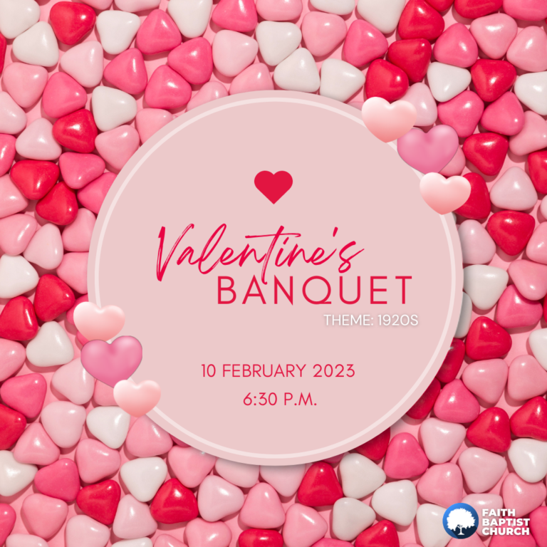 Valentine's Banquet website